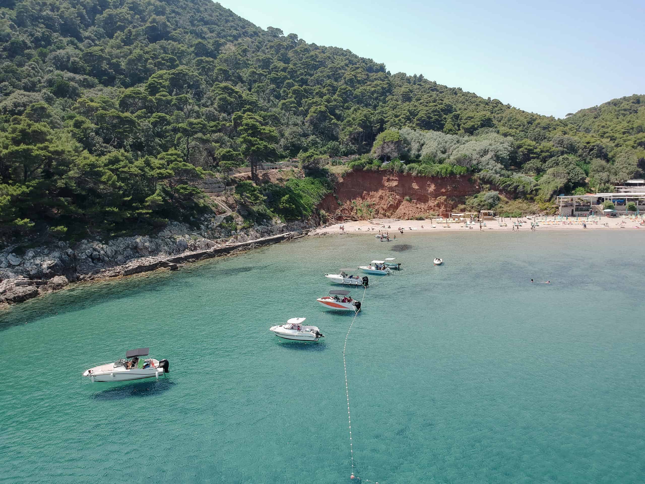 Šunj Beach the best and only sandy beach in Dubrovnik archipelago