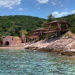 Cabanas at Bowa Restaurant: Secluded Relaxation on Šipan Island