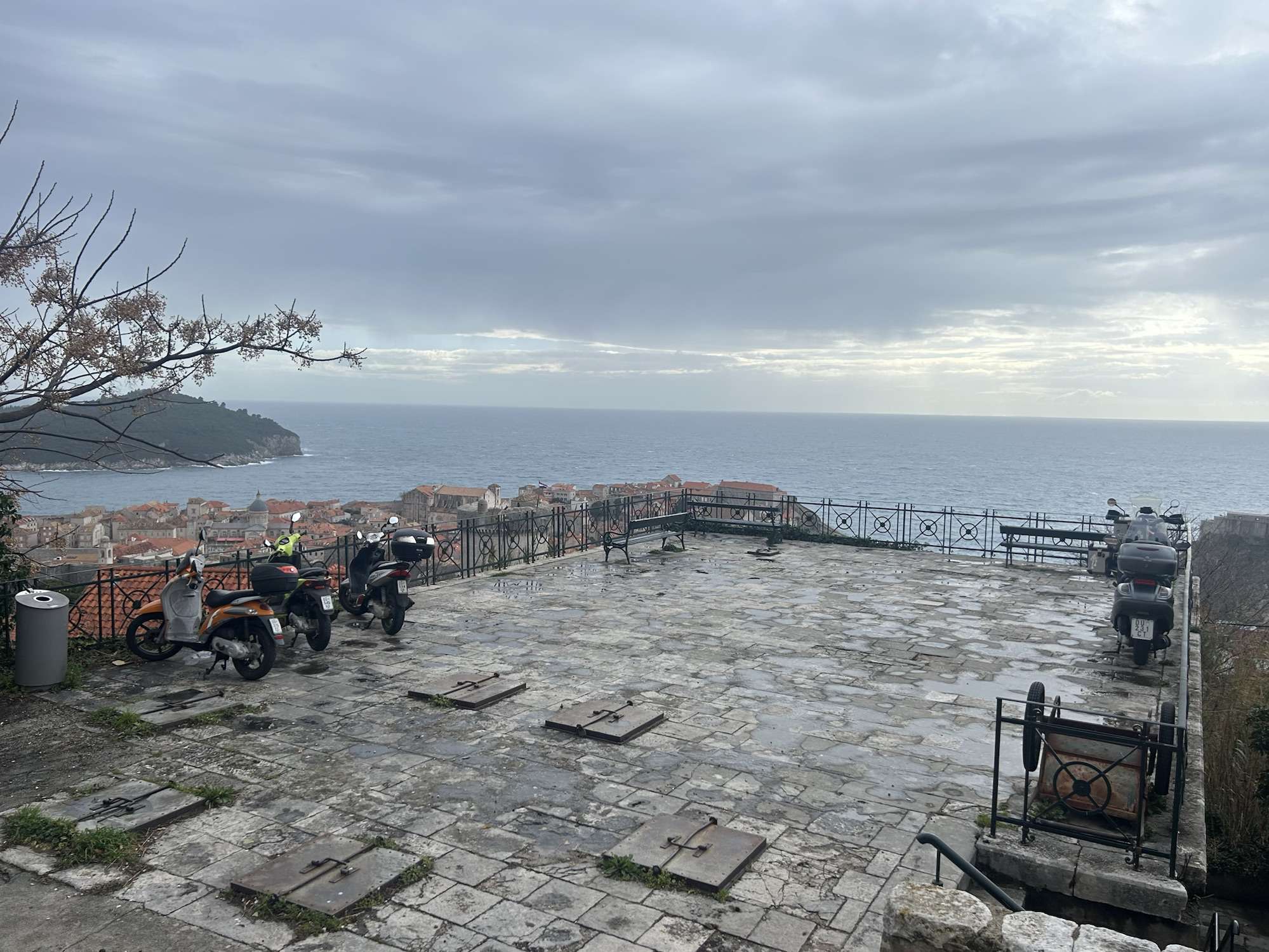 Best point view in Dubrovnik called Depozit