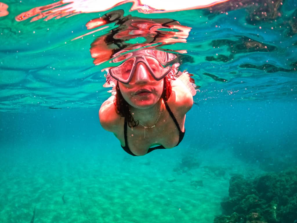 Swimming in the Blue Cave and Enjoying our private boat trips in Dubrovnik while snorkeling in the crystal clear Adriatic