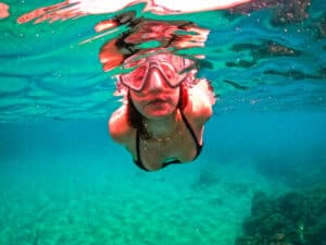 Swimming in the Blue Cave and Enjoying our private boat trips in Dubrovnik while snorkeling in the crystal clear Adriatic
